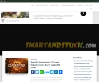 Smartandstuck.com(Smartandstuck) Screenshot