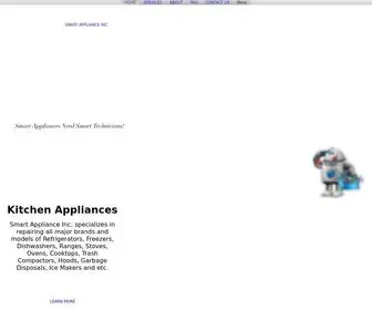 Smartapplianceinc.com(Smart appliance inc) Screenshot