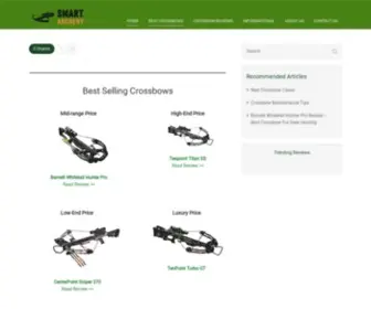 Smartarchery.com(Best Crossbow Reviews By Smart Archery) Screenshot