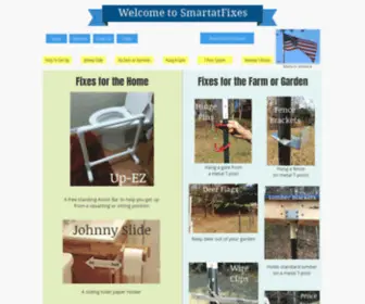 Smartatfixes.com(Inventions that make life easier) Screenshot