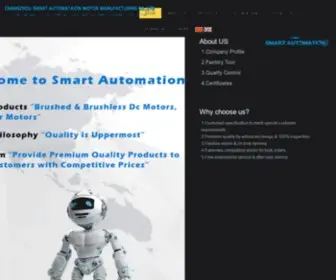 Smartautomation.com.cn(Changzhou Smart Automation Motor Manufacturing Co) Screenshot