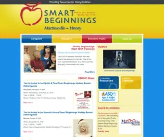 Smartbeginningsmhc.org(Smart Beginnings MHC) Screenshot