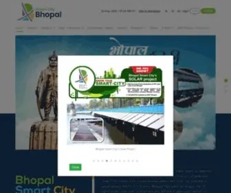 Smartbhopal.city(Bhopal Smart City Development Corporation Limited) Screenshot