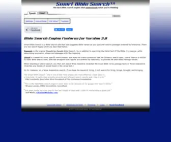 Smartbiblesearch.com(Bible Search Engine by Smart Bible Search) Screenshot