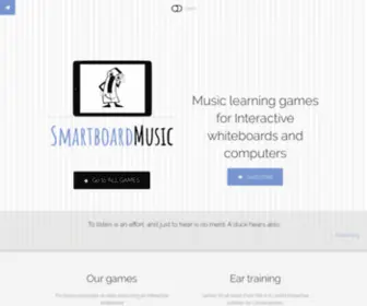 Smartboardmusic.org(Music games) Screenshot