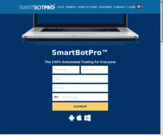 Smartbotpro.com(Smartbotpro) Screenshot