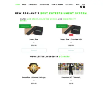 Smartboxnz.co.nz(Smartbox) Screenshot