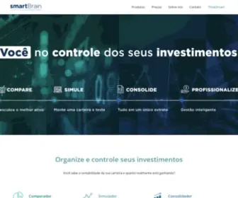 Smartbrain.com.br(Plataforma de Controle de Investimentos) Screenshot