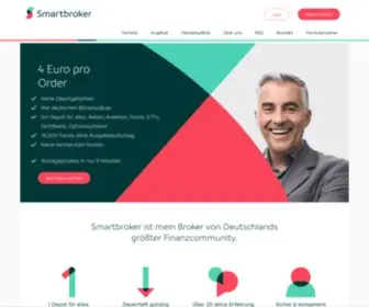 Smartbroker.de(Der Online Broker von Deutschlands größter Finanzcommunity) Screenshot