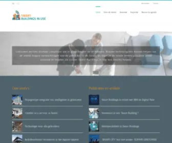 Smartbuildingsinuse.be(Smart Buildings In Use Home) Screenshot