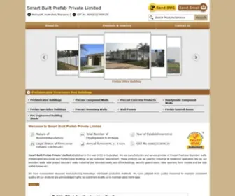 Smartbuiltprefab.com(Smart Built Prefab Private Limited) Screenshot