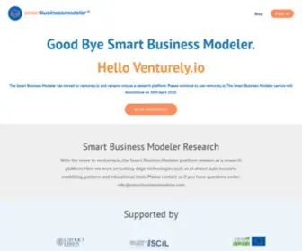 Smartbusinessmodeler.com(Smart Business Modeler) Screenshot