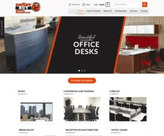 Smartbuydesk.com(Office Furniture Austin) Screenshot