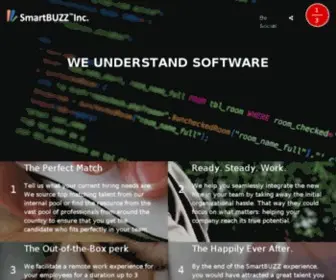 Smartbuzz.net(Software Outsourcing) Screenshot