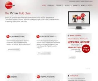 Smartcae.de(The Virtual Cold Chain Company) Screenshot
