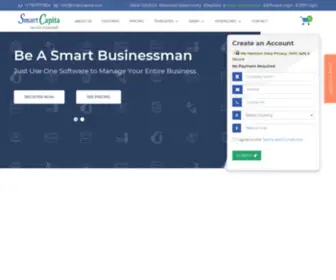 Smartcapita.in(Use just one software to manage your business) Screenshot