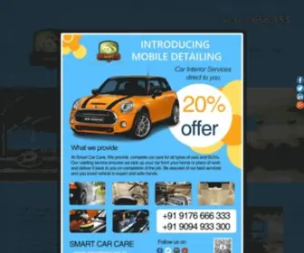 Smartcarcare.in(Car Cleaning Chennai) Screenshot