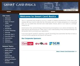 Smartcardbasics.com(Smart Card Basics) Screenshot