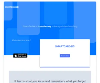 Smartcardsplus.com(Study Smarter) Screenshot