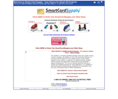 Smartcardsupply.com(Smart Card Supply) Screenshot