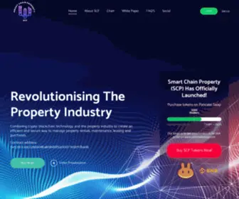 Smartchainproperty.co(Smart Chain Property) Screenshot