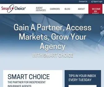 Smartchoiceagents.com(Agency Network for Independent Insurance Agents) Screenshot