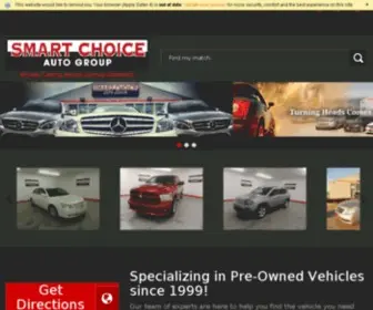 Smartchoiceautogroup.com(Smart Choice Auto Group Serving Houston) Screenshot