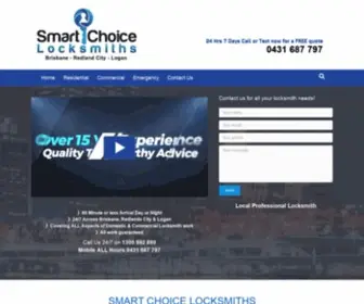 Smartchoicelocksmiths.com.au(Smart Choice Locksmiths) Screenshot