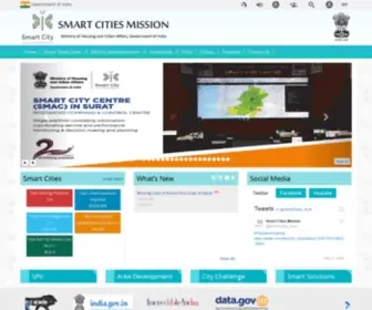 Smartcities.gov.in(SMART CITIES MISSION) Screenshot