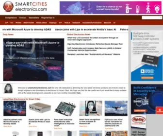 Smartcitieselectronics.com(What's New in Smart City Electronics) Screenshot