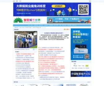 Smartcitychina.cn(智慧城市世界) Screenshot