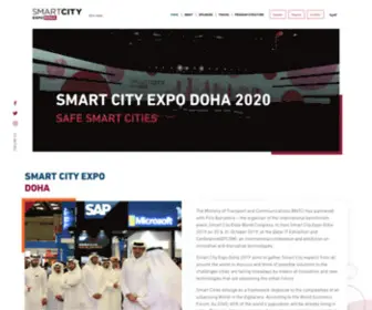 Smartcityexpodoha.com(Smart City Expo Doha 2023) Screenshot