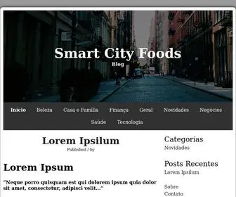 Smartcityfoods.com(Smart City Foods) Screenshot