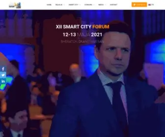 Smartcityforum.pl(XIII edycja Smart City Forum) Screenshot