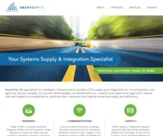 Smartcityits.com(Intelligent Transportation Systems) Screenshot