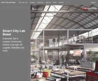 Smartcitylabbasel.ch(Smart City Lab) Screenshot