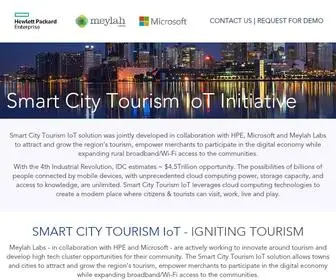 Smartcitytourist.com(Smart City Tourism IoT Initiative) Screenshot