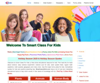 Smartclass4Kids.com(Free Online Study Platform For Students and Parents) Screenshot