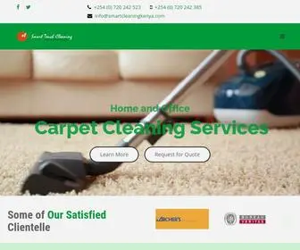 Smartcleaningkenya.com(Cleaning Services for Homes and Offices in Nairobi) Screenshot