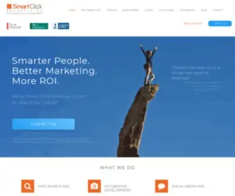 Smartclickadworks.com(Smarter People) Screenshot