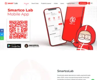 Smartcolab.co.id(Layanan PCR dan Antigen Jakarta dan Bali) Screenshot