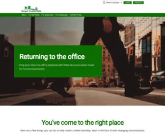 Smartcommutetoronto.ca(Smartcommutetoronto) Screenshot