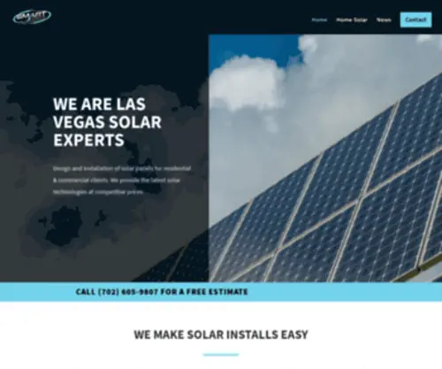 Smartconnectlv.com(Las Vegas Solar) Screenshot