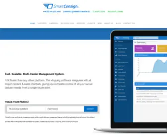 Smartconsign.co.uk(Multi Carrier Management System) Screenshot
