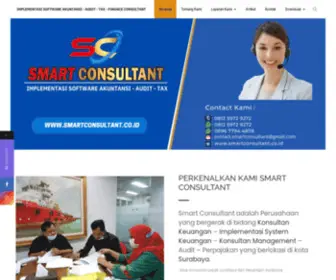 Smartconsultant.co.id(Konsultan Pajak Surabaya Dan Keuangan Surabaya) Screenshot