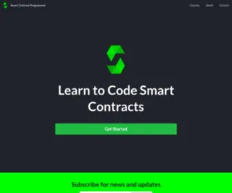 Smartcontractprogrammer.com(Smart Contract Programmer) Screenshot