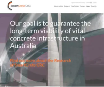 Smartcretecrc.com.au(Cooperative Research Centre) Screenshot