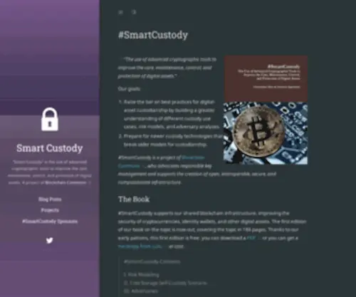Smartcustody.com(Smart Custody) Screenshot