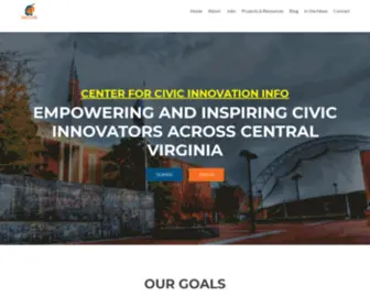 SmartcVille.com(Empowering and inspiring civic innnovators in Charlottesville and across Central Virginia) Screenshot