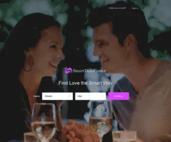 Smartdatefinder.com(Find Love the Smart Way) Screenshot